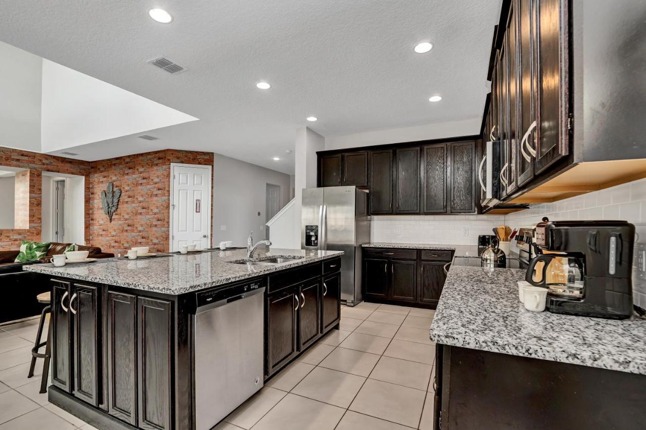 Modern Villa Wprivate Pool&Spa, Free Water Park Orlando Exterior photo
