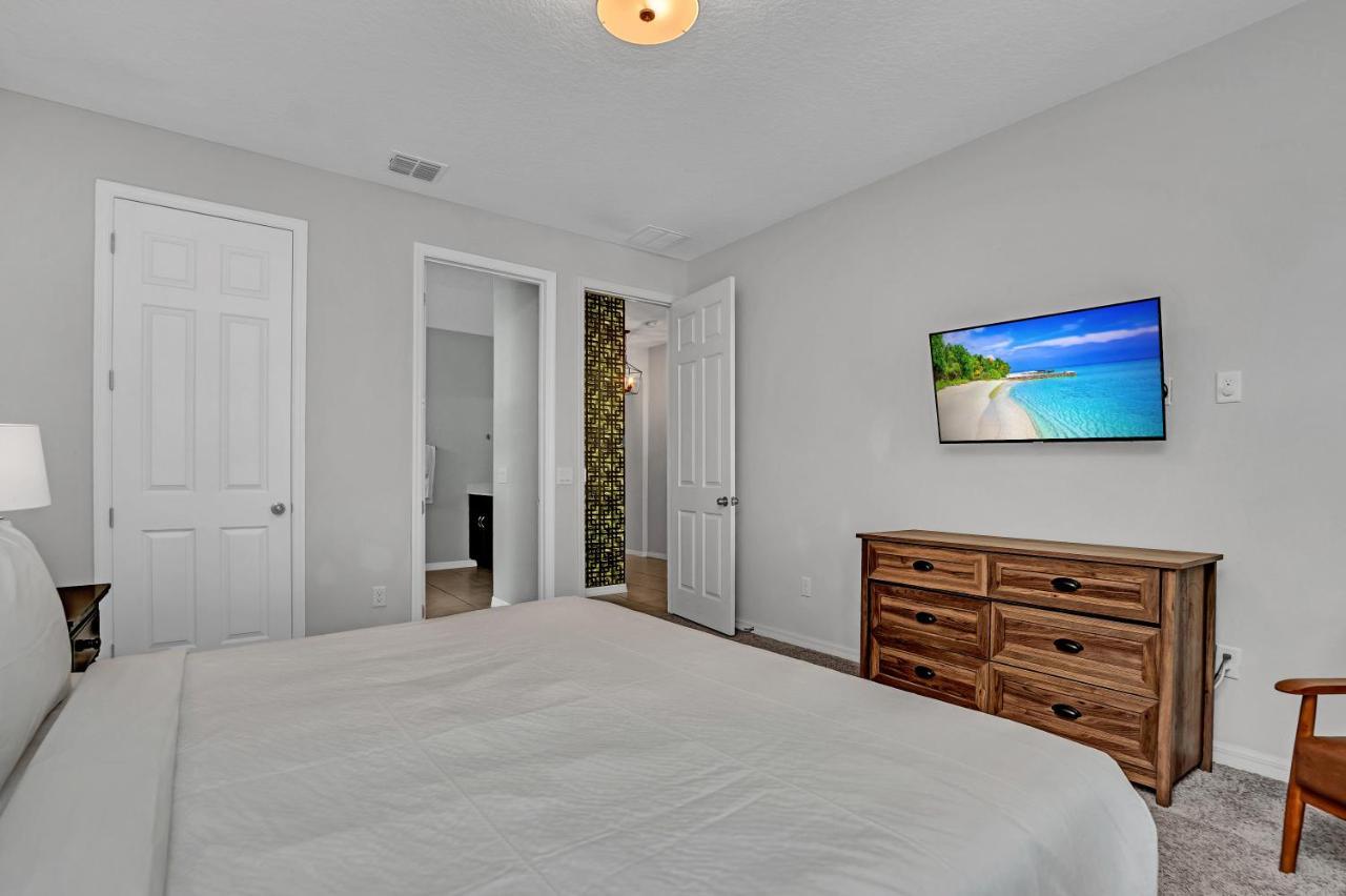 Modern Villa Wprivate Pool&Spa, Free Water Park Orlando Exterior photo